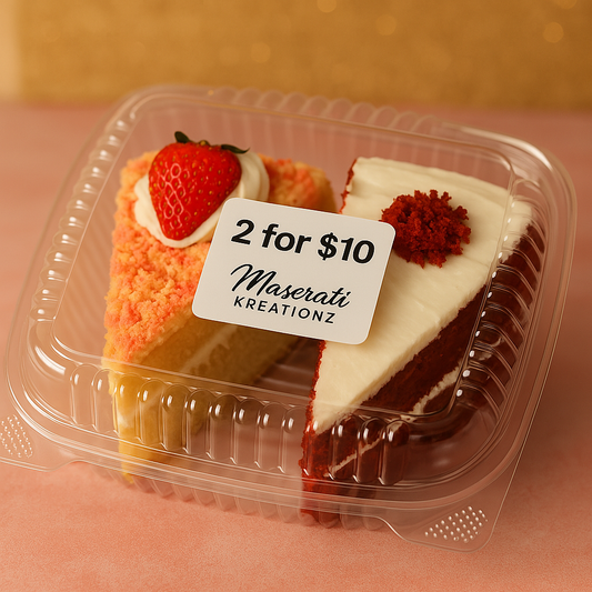 Cake Slice Bundle (2 for $10)