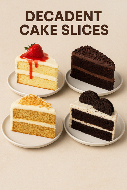 Decadent Cake Slices